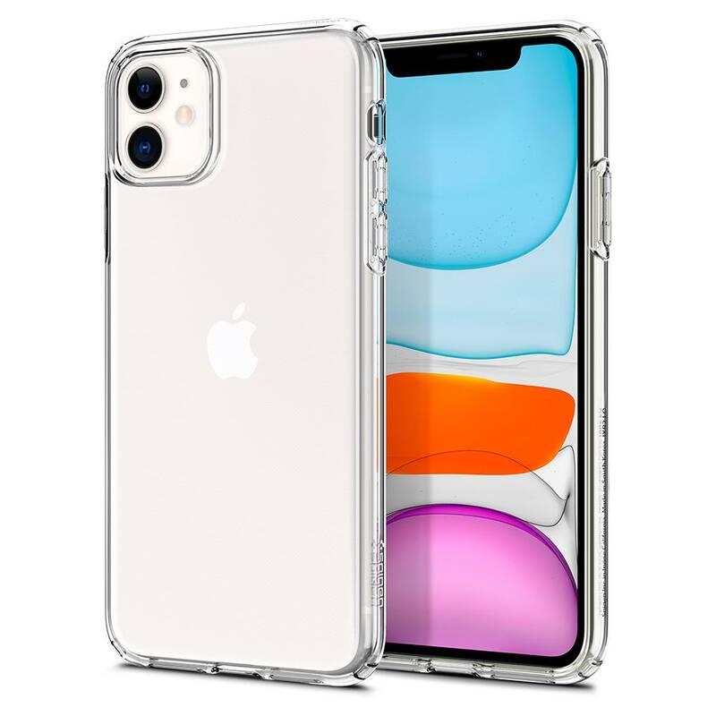 Kryt na mobil Spigen Liquid Crystal pro Apple iPhone 11 průhledný