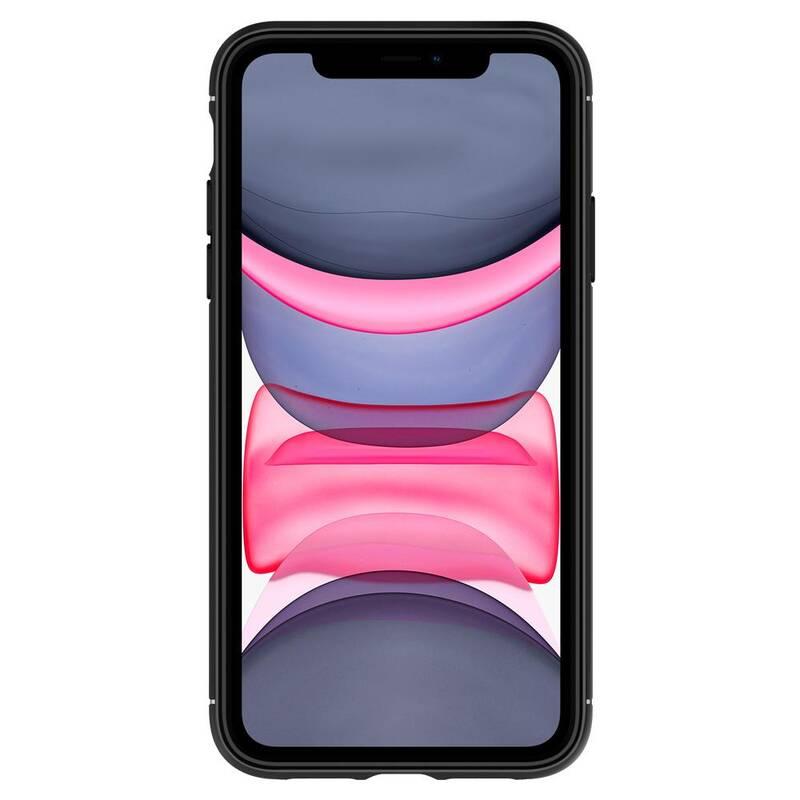Kryt na mobil Spigen Rugged Armor pro Apple iPhone 11 černý