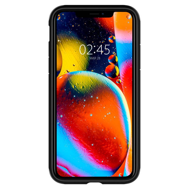 Kryt na mobil Spigen Tough Armor pro Apple iPhone 11 černý