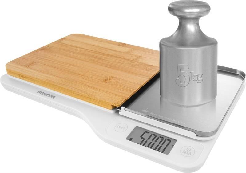 Kuchyňská váha Sencor SKS 6501WH