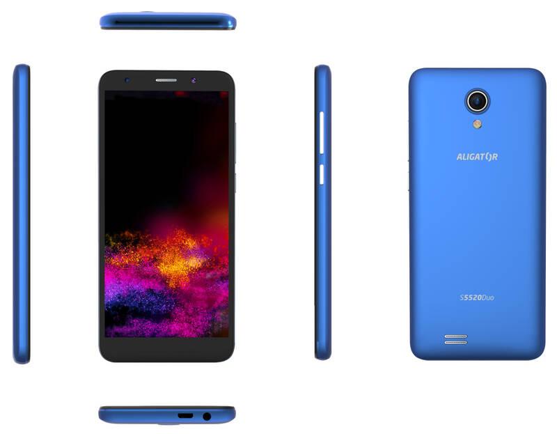 Mobilní telefon Aligator S5520 modrý