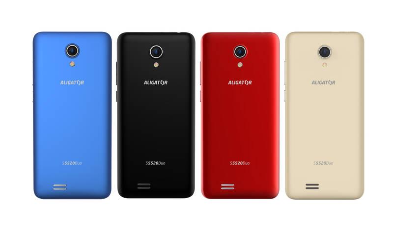 Mobilní telefon Aligator S5520 modrý, Mobilní, telefon, Aligator, S5520, modrý