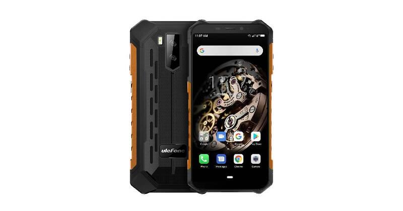 Mobilní telefon UleFone Armor X5 oranžový