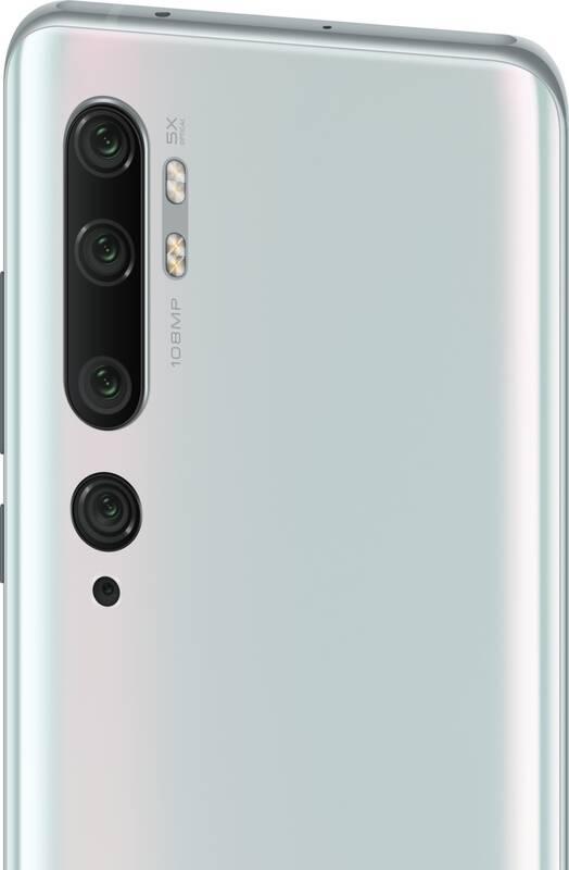 Mobilní telefon Xiaomi Mi Note 10 Pro Dual SIM bílý