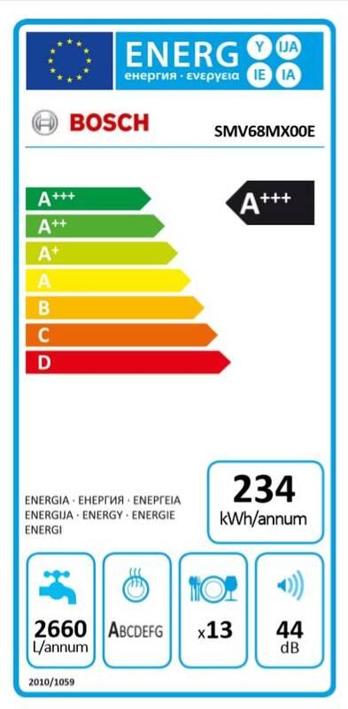 Myčka nádobí Bosch Serie 6 SMV68MX00E