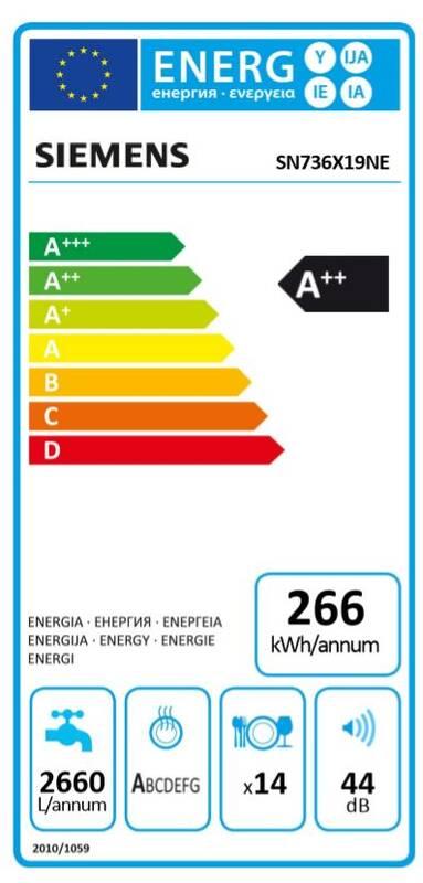 Myčka nádobí Siemens iQ300 SN736X19NE