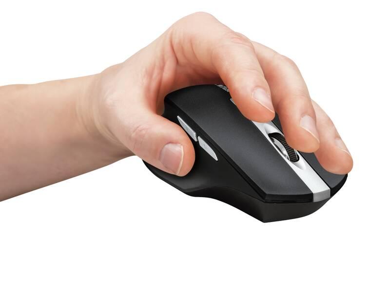 Myš Trust pro leváky Lagau Left-handed černá