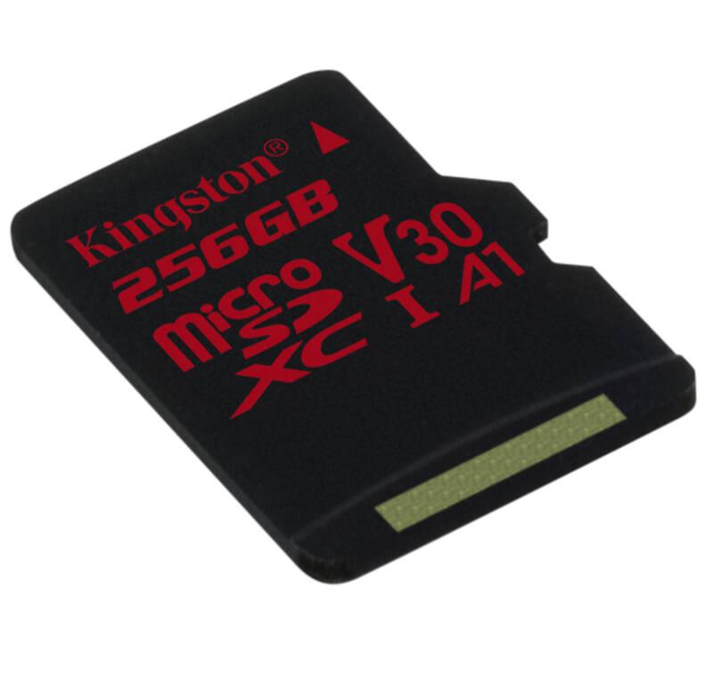 Paměťová karta Kingston Canvas React MicroSDXC 256GB UHS-I U3, Paměťová, karta, Kingston, Canvas, React, MicroSDXC, 256GB, UHS-I, U3