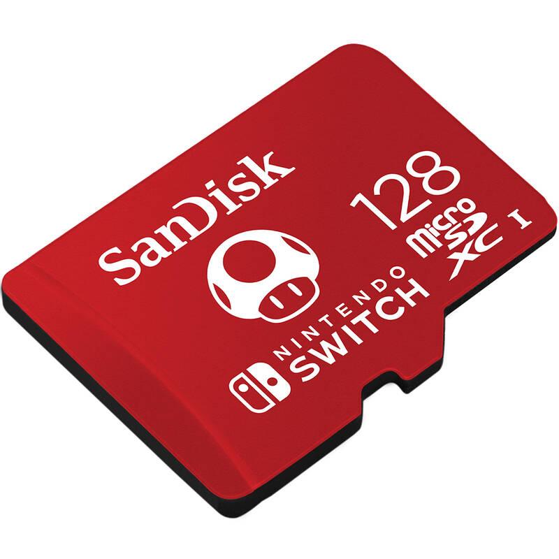 Paměťová karta Sandisk Micro SDXC 128GB UHS-I U3 pro Nintendo Switch