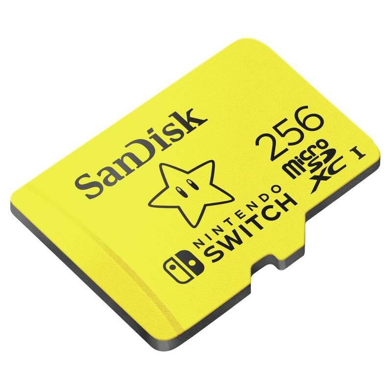 Paměťová karta Sandisk Micro SDXC 256GB UHS-I U3 pro Nintendo Switch
