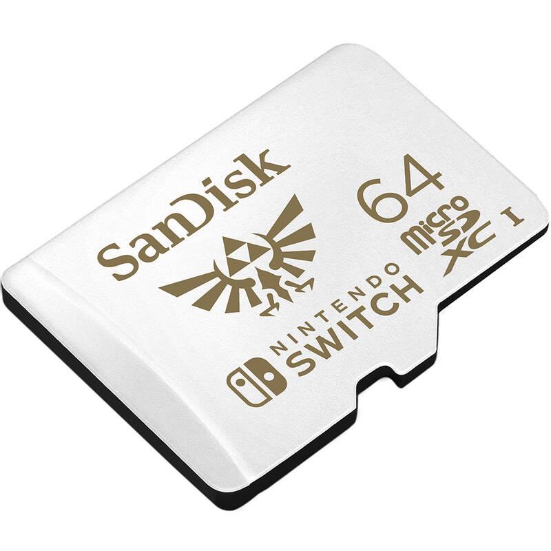 Paměťová karta Sandisk Micro SDXC 64GB UHS-I U3 pro Nintendo Switch