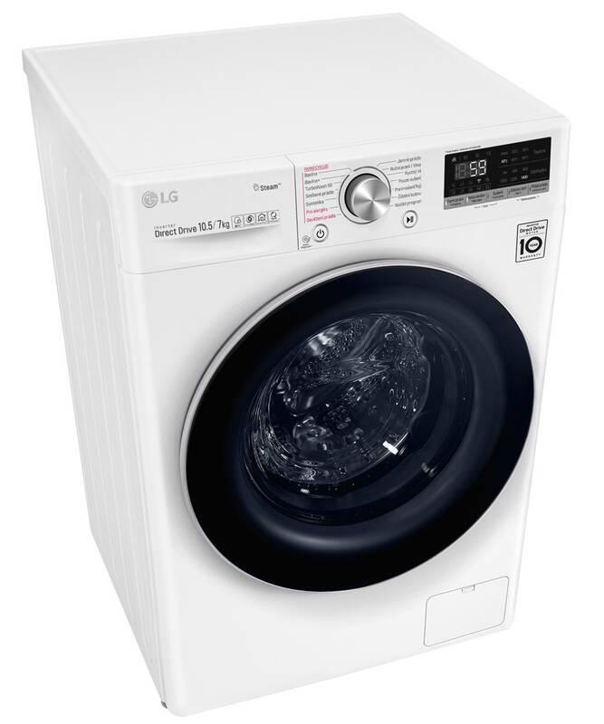 Pračka se sušičkou LG F4DV710H1 bílá