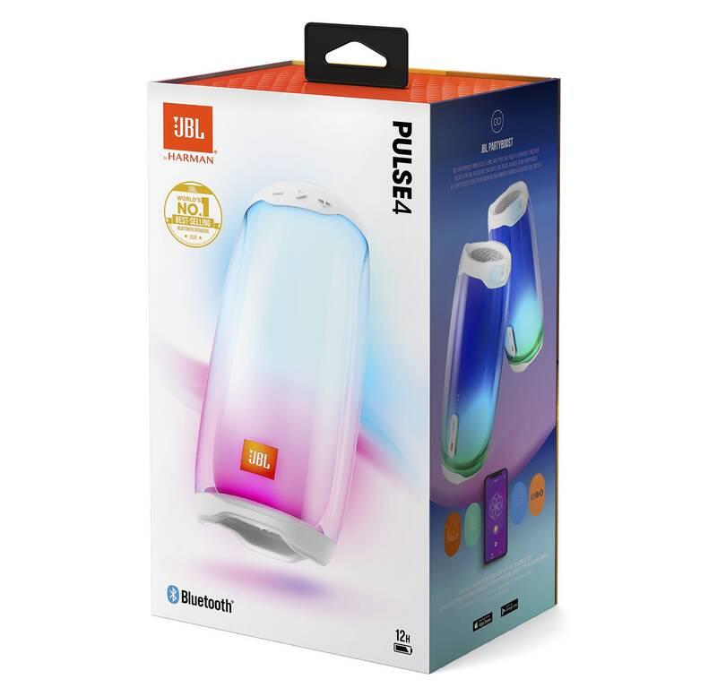Přenosný reproduktor JBL Pulse 4 bílý