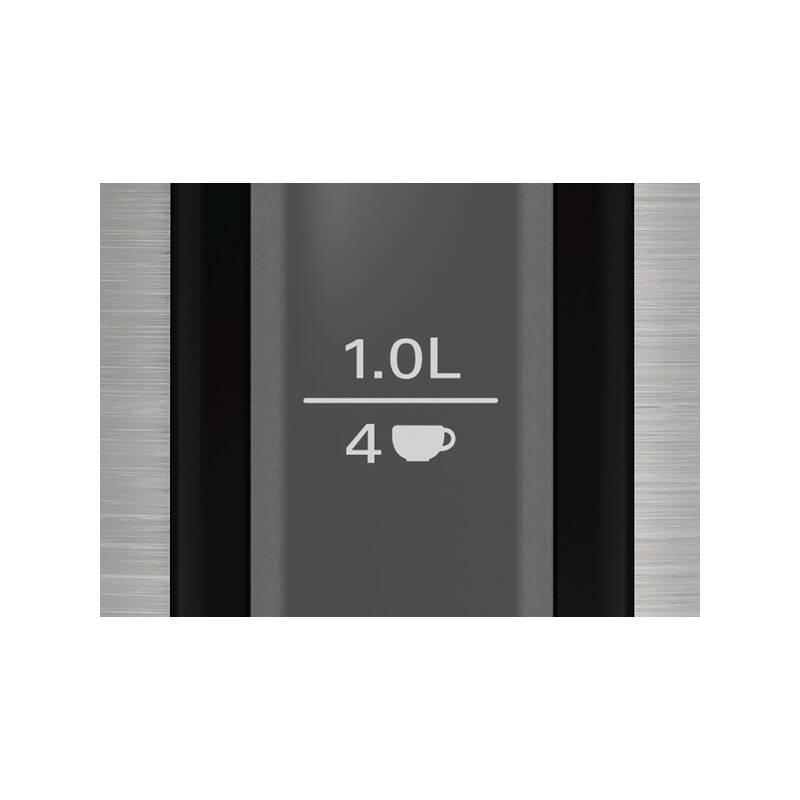 Rychlovarná konvice Bosch DesignLine TWK3P420 černá nerez