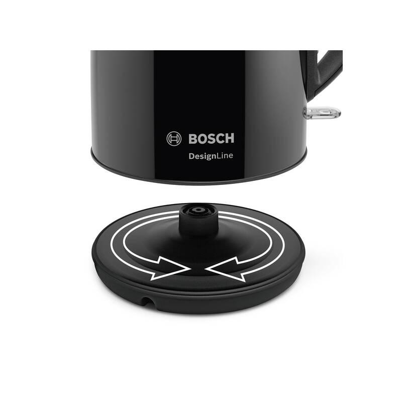 Rychlovarná konvice Bosch DesignLine TWK3P423 černá