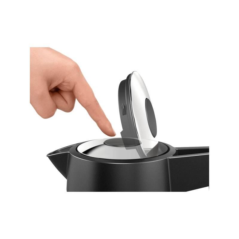 Rychlovarná konvice Bosch DesignLine TWK5P480 černá nerez