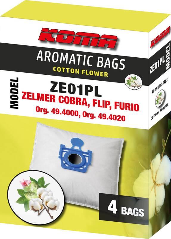 Sáčky do vysavače Koma ZE01PL AROMA COTTON