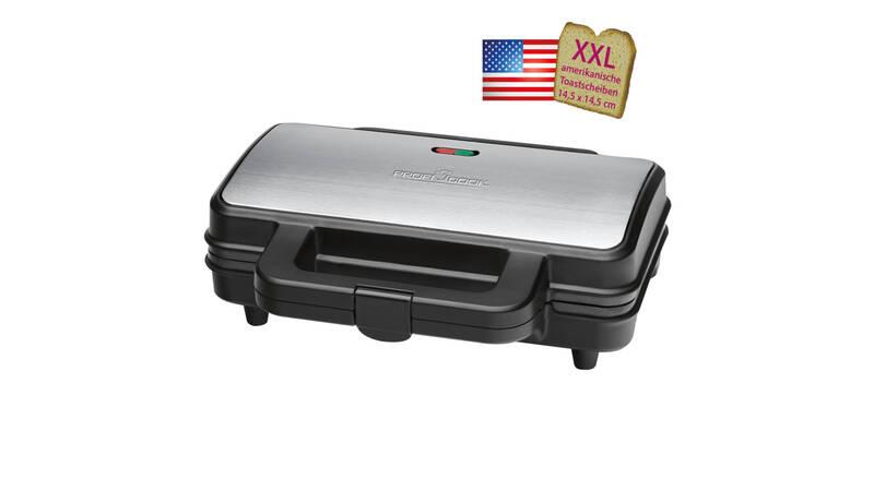 Sendvičovač Profi Cook ST 1092 černý nerez