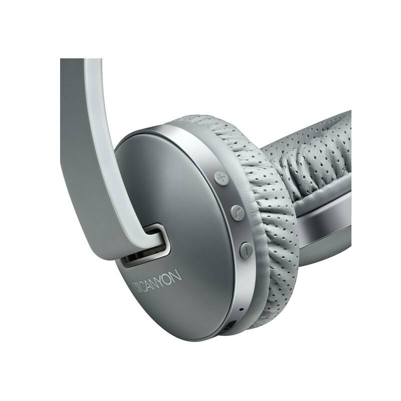 Sluchátka Canyon CNS-CBTHS2DG šedá