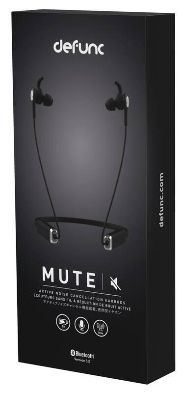 Sluchátka Defunc MUTE Earbud černá