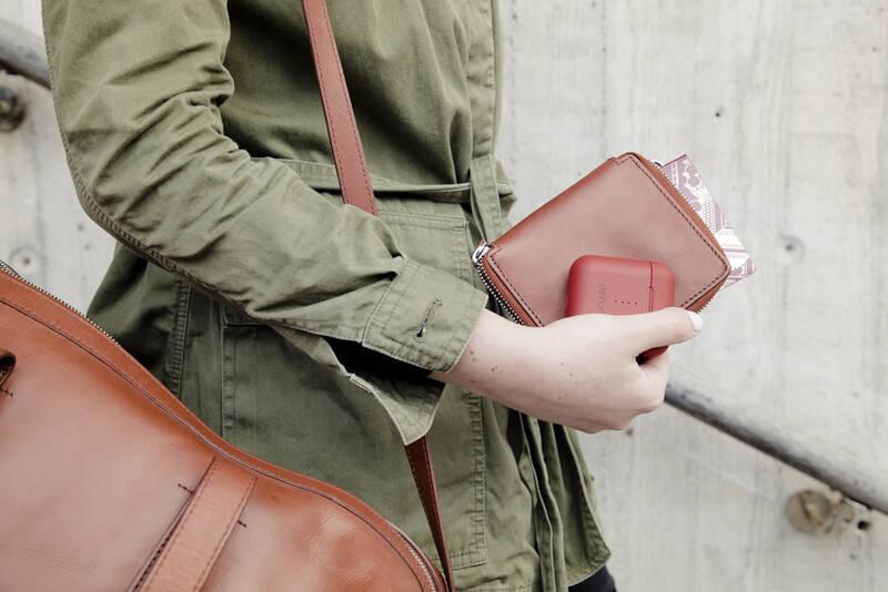 Sluchátka Defunc True Go červená barva