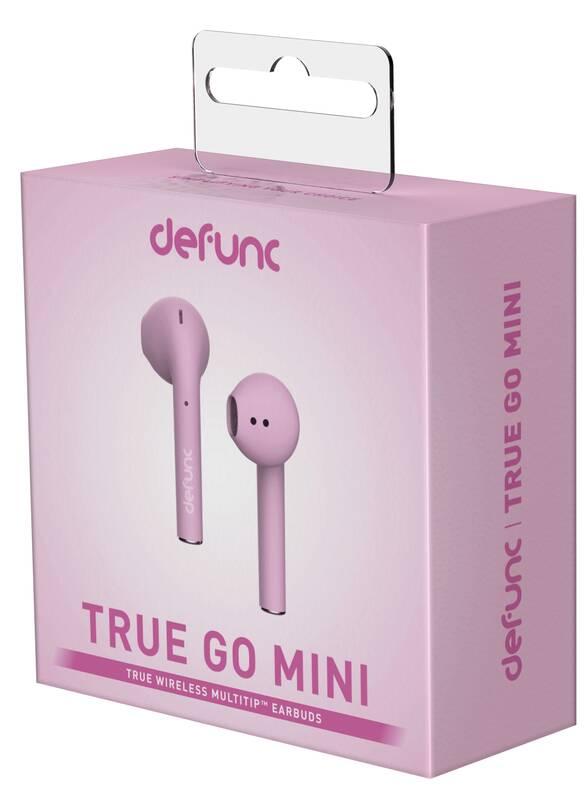 Sluchátka Defunc True Go Mini růžová, Sluchátka, Defunc, True, Go, Mini, růžová