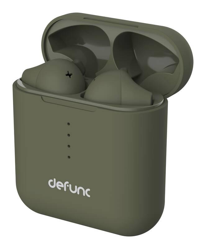 Sluchátka Defunc True Go zelená barva