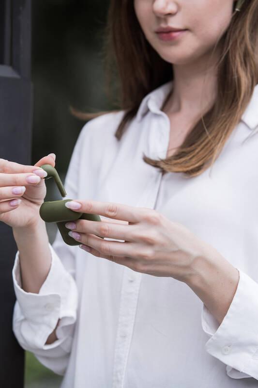 Sluchátka Defunc True Go zelená barva