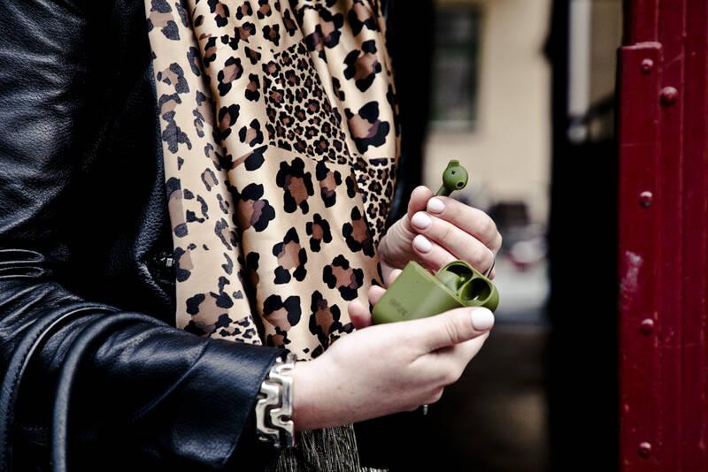 Sluchátka Defunc True Go zelená barva