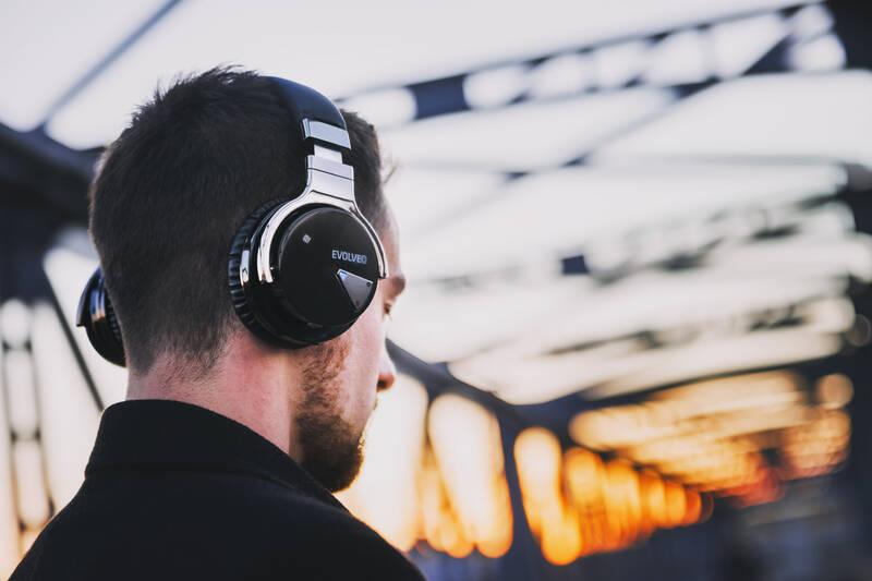 Sluchátka Evolveo SupremeSound E7 černá