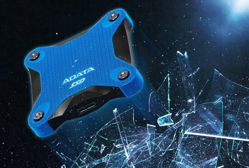 SSD externí ADATA SD600Q 480GB modrý