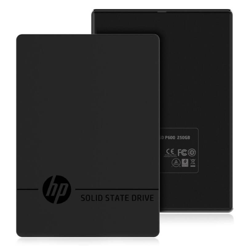 SSD externí HP Portable P600 250GB černý