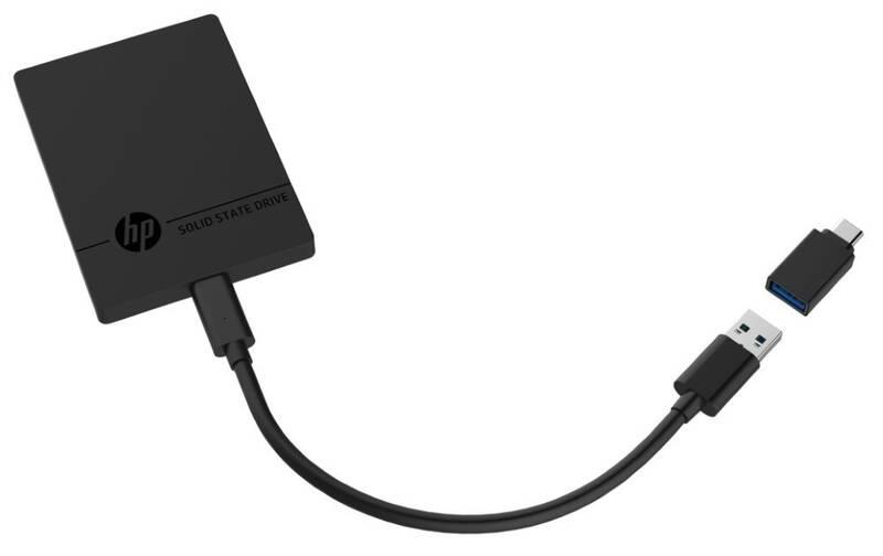 SSD externí HP Portable P600 500GB černý