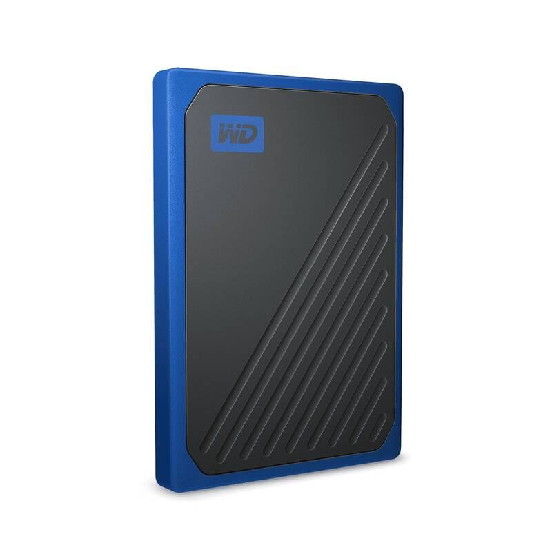 SSD externí Western Digital My Passport Go 2TB modrý
