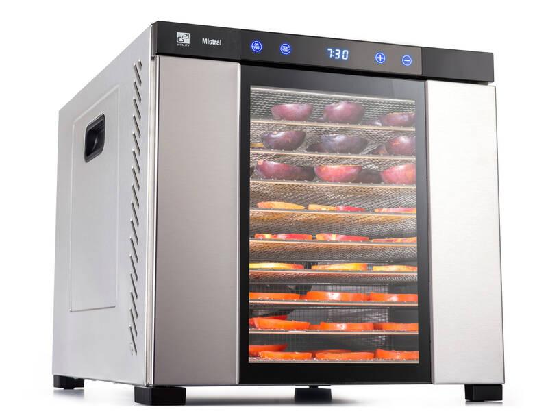 Sušička ovoce G21 Mistral nerez