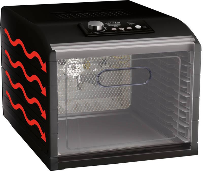 Sušička ovoce Sencor SFD 6600BK
