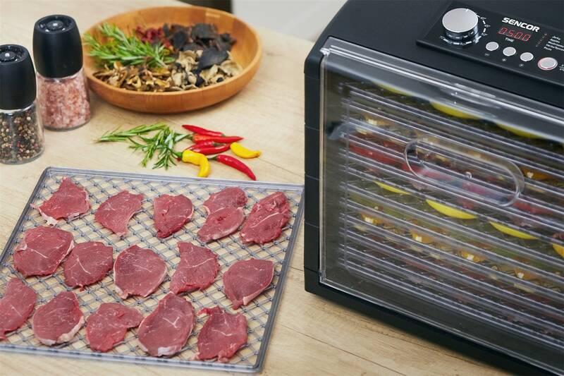 Sušička ovoce Sencor SFD 6600BK