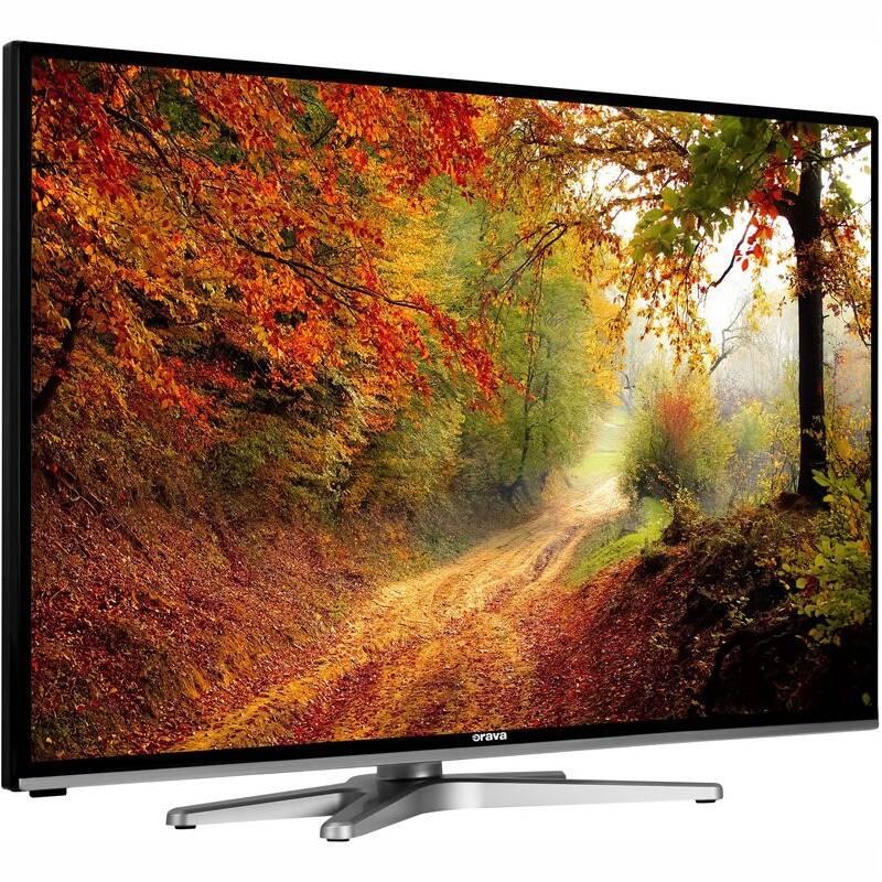 Televize Orava LT-1099 černá stříbrná