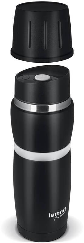 Termoska Lamart CUP 480 ml LT4052 černá bílá