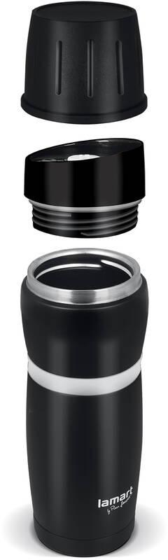 Termoska Lamart CUP 480 ml LT4052 černá bílá