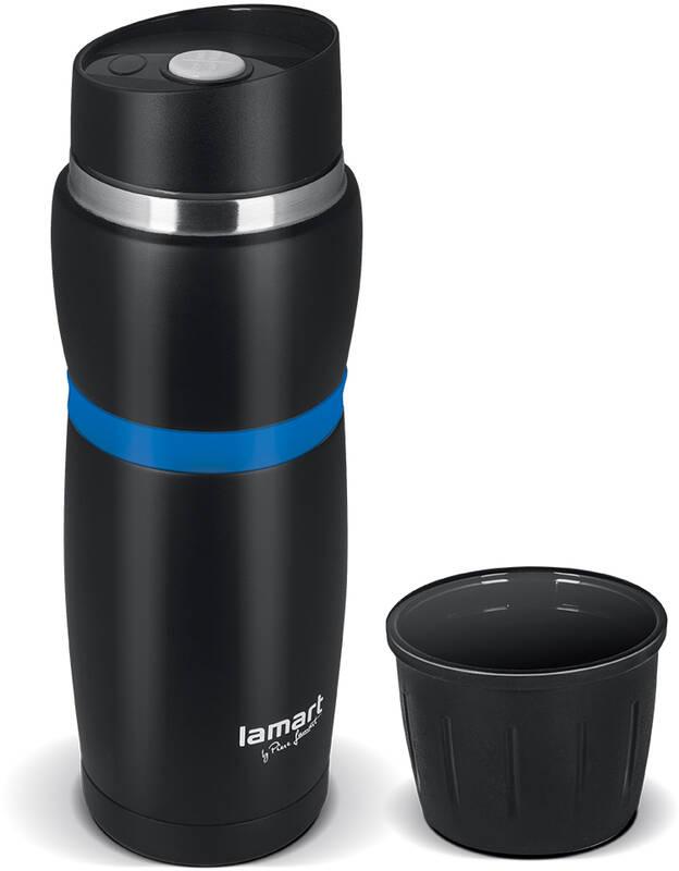 Termoska Lamart CUP 480 ml LT4053 černá modrá