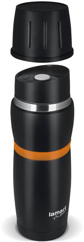Termoska Lamart CUP 480 ml LT4054 černá oranžová