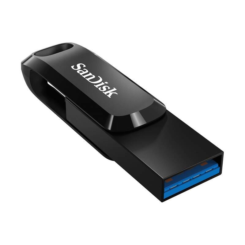 USB Flash Sandisk Ultra Dual Drive Go 64GB USB-C černý