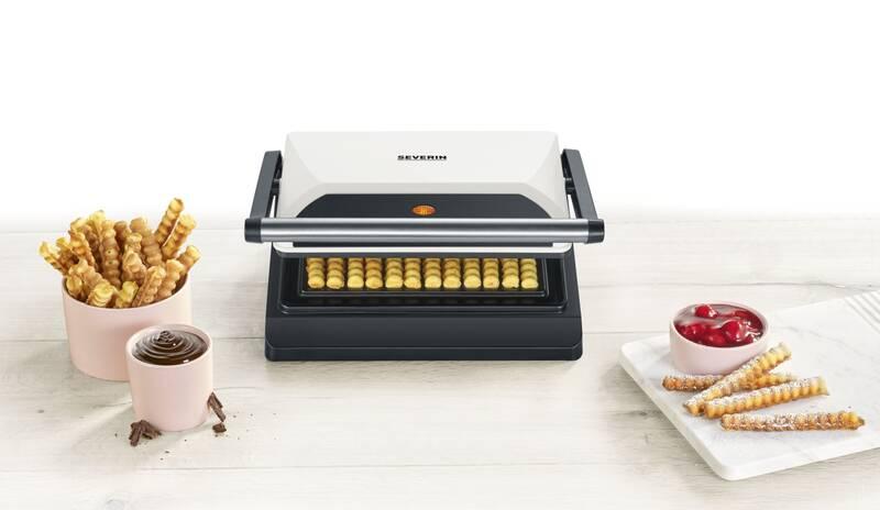 Vaflovač Severin WA 2114 černý nerez