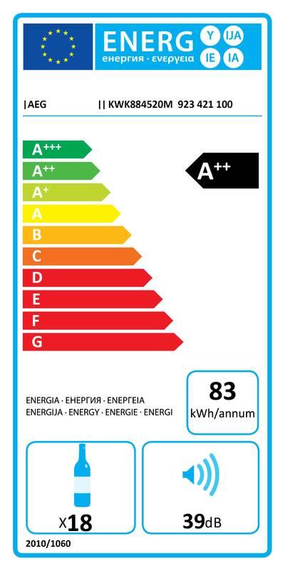 Vinotéka AEG Mastery KWK884520M
