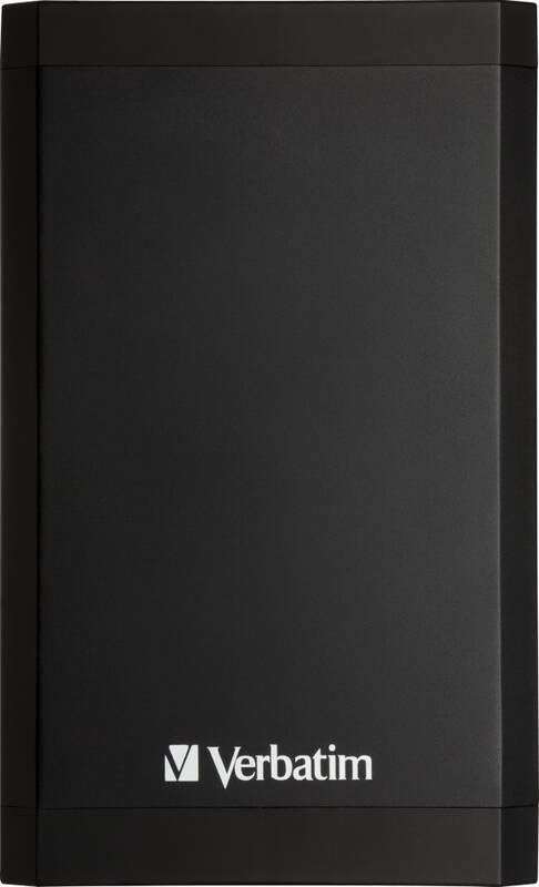 Box na HDD Verbatim pro 3,5" HDD SATA, USB 3.0 černý