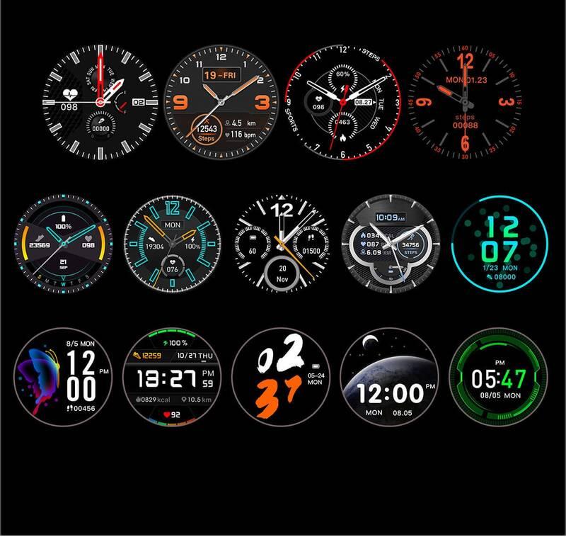 Chytré hodinky IMMAX SW15 černé