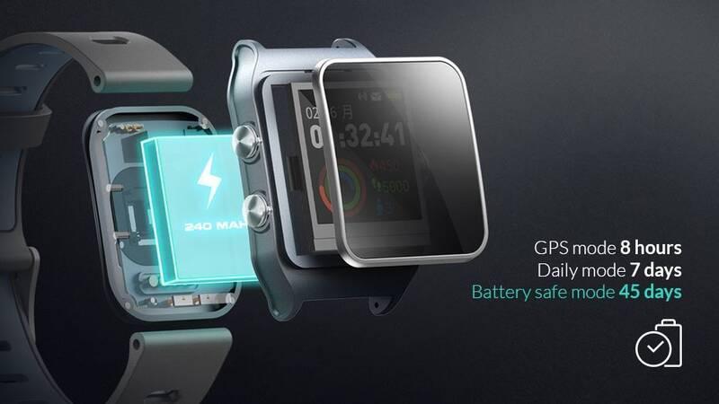 Chytré hodinky Sponge Smartwatch MOVE PRO černý