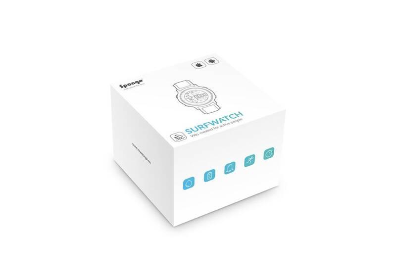 Chytré hodinky Sponge Smartwatch SURFWATCH černý