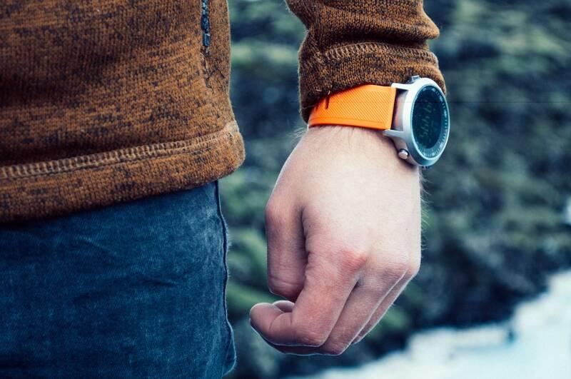 Chytré hodinky Sponge Smartwatch SURFWATCH oranžový